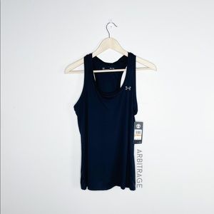 **SOLD** Under Armour Heat Gear Black Tank